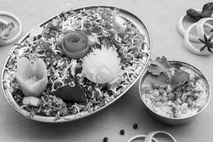 Veg Pulao [450 Ml] With Boondi Raita