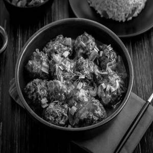 Veg Manchurian Dry.