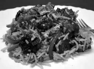 Chicken Manch Fried Rice