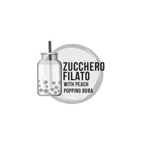 Zucchero Filato Peach Popping Boba