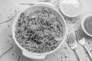 Veg fried rice and chow mein combo