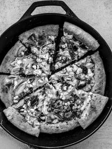 Pesto Chicken Pizza