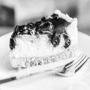 Cheese Cake with Blueberry