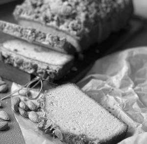 Honey Almond Cake Slice