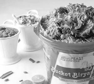 Mutton Bucket Biryani Big(serves 8)