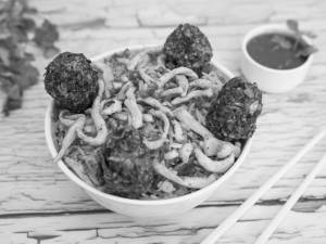 Chicken Manchurian Rice
