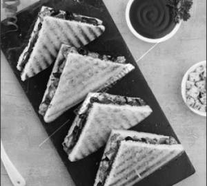 Barbeque Paneer Sandwich 