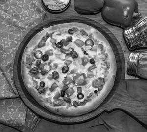 Spicy Paneer Pizza