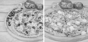 Corn Pizza With Lemon Paneer Pizza