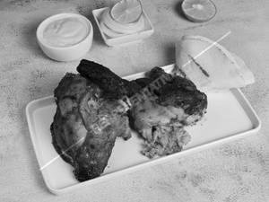 Grill chicken quarter