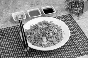 Mushroom Chowmein