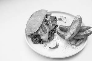 Roasted Red Pepper & Spinach [Serves 1]