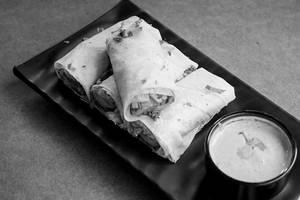Afghani Garlic Chaap Roll