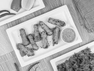 Lanka Posto Paneer Fry With Mayo Dip (8 Pcs)
