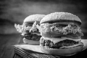 Aloo tikki cheese burger