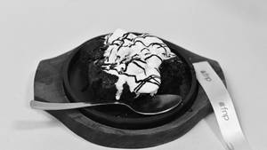 Hot Brownie With Ice-cream