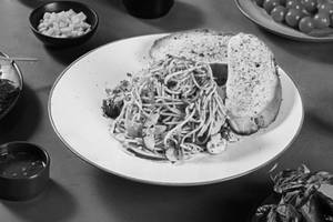 Chicken Spaghetti Aglio Olio E Peperoncino