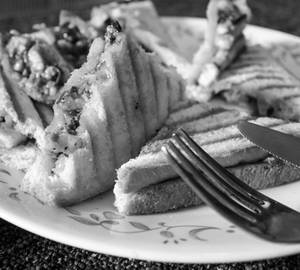 Schezwan chicken sandwich