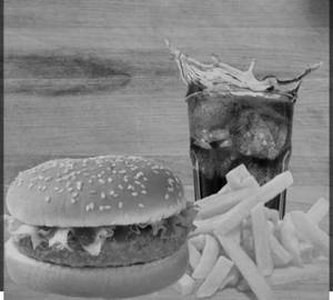 Veg Paneer Burger Combo