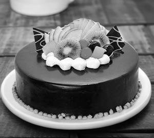 Fruit Chocolate Cake