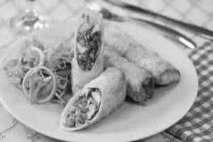 Veg Roll+ Chicken Roll