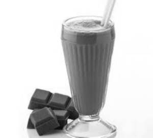 Dairy milk chocolate milkshake