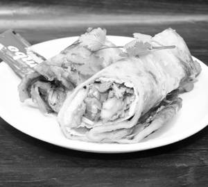 Double Egg Chicken Roll
