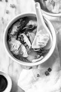 Chicken wonton soup