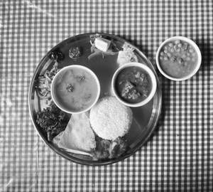 Pork  thali