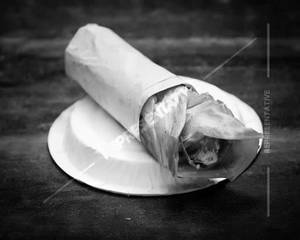 Paneer kathi roll