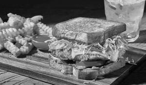 Chettinad Chicken Sandwich