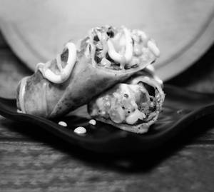 Aloo Tikki Wrap