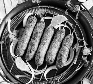 Chicken seekh kebab [8 pieces]