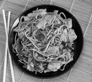 Egg schezwan noodles