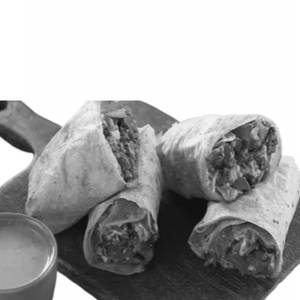 Punjabi Mushroom Tikka Roll