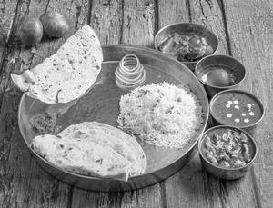 Chicken Keema Premium Thali