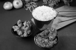 Fish Curry & Tikka Rice Bowl