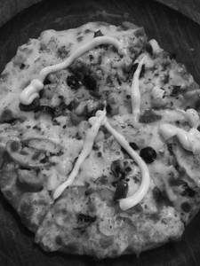 Fresh vaggie delight pizza