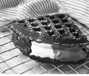 Triple Chocolate Waffle