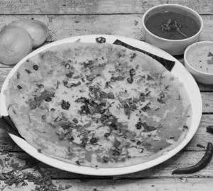 Cheese Onion Uttapam