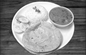 Daal Chawal Roti