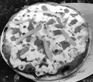 Single cheese masta wala tomato pizza