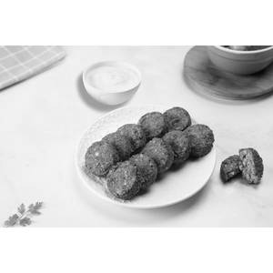 Falafel Kebab with Garlic Mayo Dip
