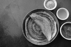 Capsicum Dhania Plain Dosa