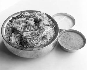 Chicken hyderabadi biryani [full]