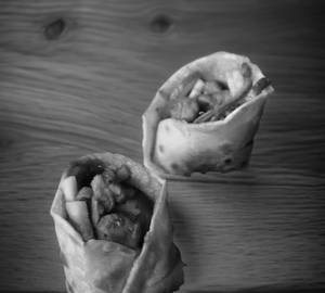 Egg chicken roll