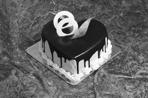 Heart Shape Chocolate Cake [500g]