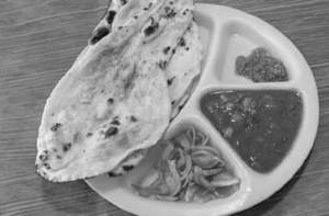 Rajma And Chole Kulcha Combo