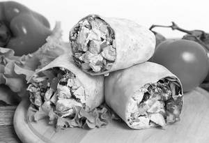 Tandoori Paneer Wrap