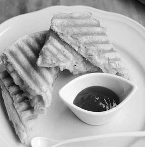 Corn cheese sandwich